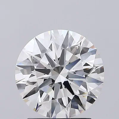 2.10ct H VVS2 Rare Carat Ideal Cut Round Lab Grown Diamond