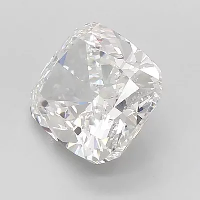 5.01ct E VS1 Rare Carat Ideal Cut Cushion Lab Grown Diamond