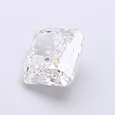 2.10ct E VVS2 Rare Carat Ideal Cut Radiant Lab Grown Diamond