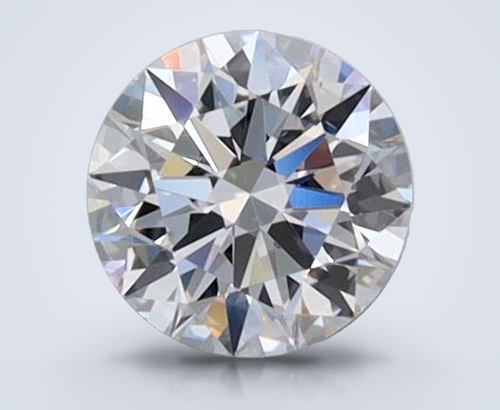 0.47ct D FL Rare Carat Ideal Cut Round Lab Grown Diamond
