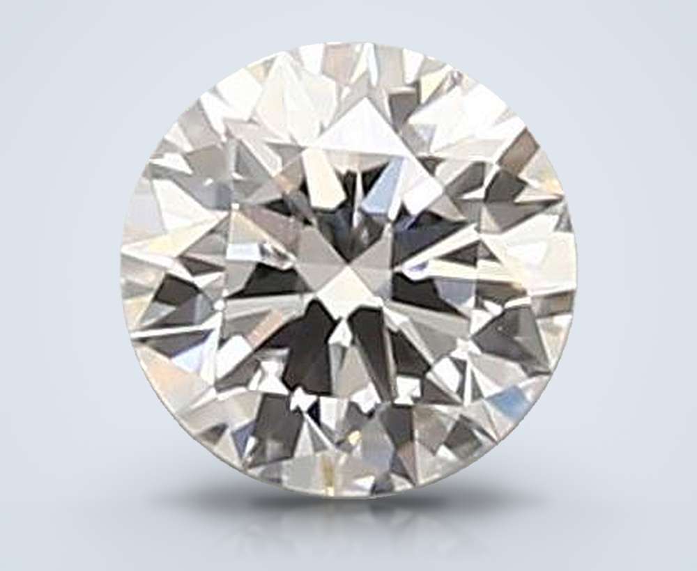 0.65ct D VVS1 Rare Carat Ideal Cut Round Lab Grown Diamond