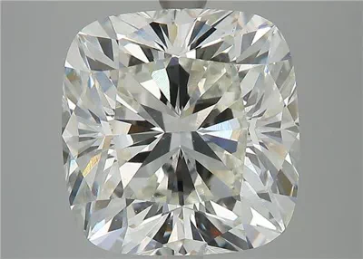 5.13ct J VS2 Rare Carat Ideal Cut Cushion Diamond