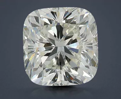 5.13ct J VS2 Rare Carat Ideal Cut Cushion Diamond
