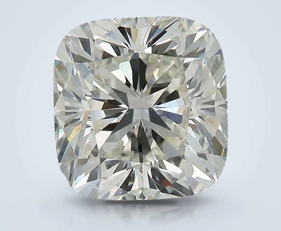 5.13ct J VS2 Rare Carat Ideal Cut Cushion Diamond