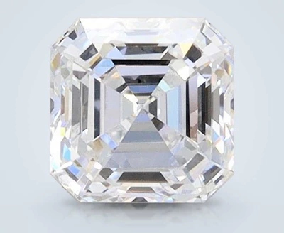 1.02ct D IF Rare Carat Ideal Cut Asscher Lab Grown Diamond