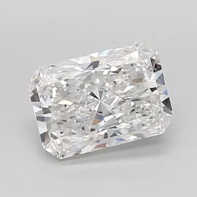 2.53ct E VVS2 Rare Carat Ideal Cut Radiant Lab Grown Diamond