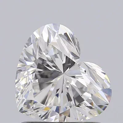 1.05ct E VS1 Rare Carat Ideal Cut Heart Lab Grown Diamond