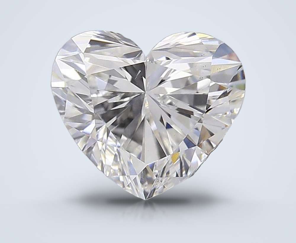 1.05ct E VS1 Rare Carat Ideal Cut Heart Lab Grown Diamond