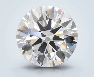 4.03ct D FL Rare Carat Ideal Cut Round Lab Grown Diamond