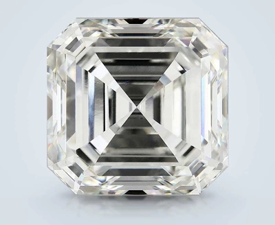 10.64ct G VVS2 Excellent Cut Asscher Lab Grown Diamond
