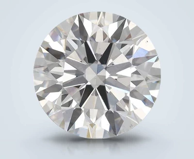 3.77ct H VS2 Rare Carat Ideal Cut Round Lab Grown Diamond