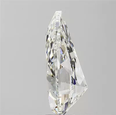 9.21ct G VS2 Rare Carat Ideal Cut Pear Diamond