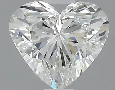0.64ct I SI1 Rare Carat Ideal Cut Heart Diamond