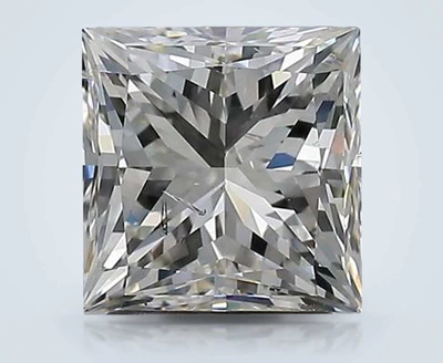 2.22ct J SI2 Good Cut Princess Diamond