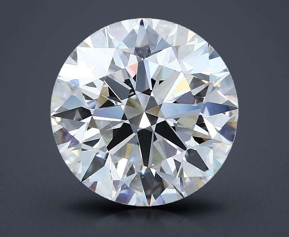 6.02ct E VVS2 Rare Carat Ideal Cut Round Lab Grown Diamond
