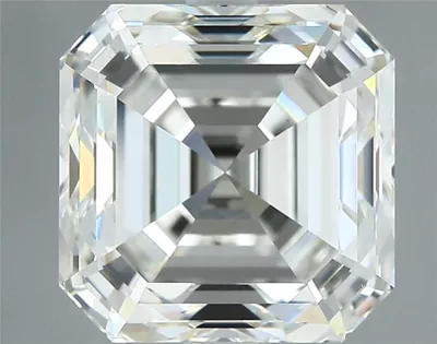 3.03ct I VS1 Rare Carat Ideal Cut Asscher Diamond