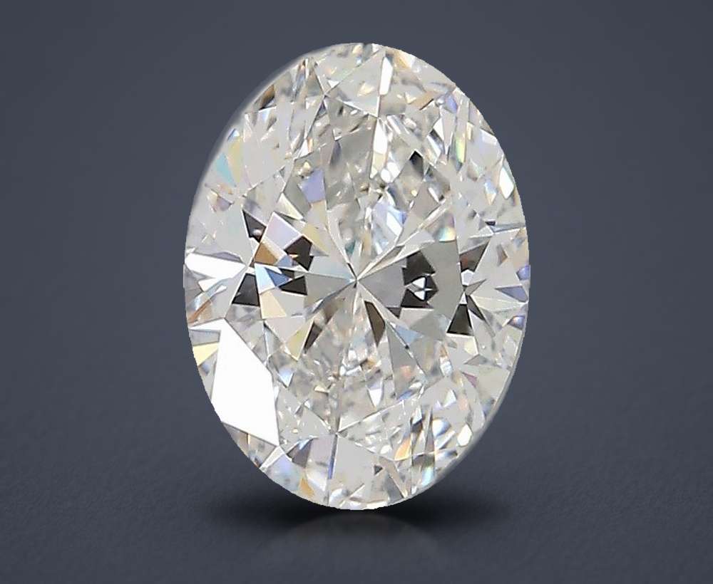 1.52ct E VVS2 Rare Carat Ideal Cut Oval Lab Grown Diamond