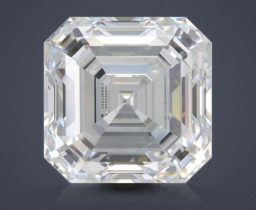 1.72ct E VS2 Rare Carat Ideal Cut Asscher Lab Grown Diamond