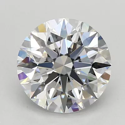 1.54ct D VVS2 Excellent Cut Round Lab Grown Diamond