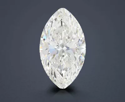 6.72ct F VS2 Rare Carat Ideal Cut Marquise Lab Grown Diamond