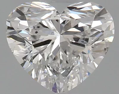 0.55ct E SI1 Rare Carat Ideal Cut Heart Diamond