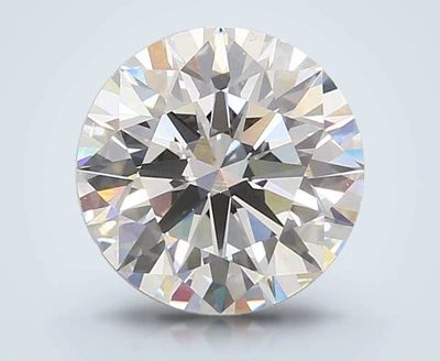 3.04ct D VS1 Rare Carat Ideal Cut Round Lab Grown Diamond