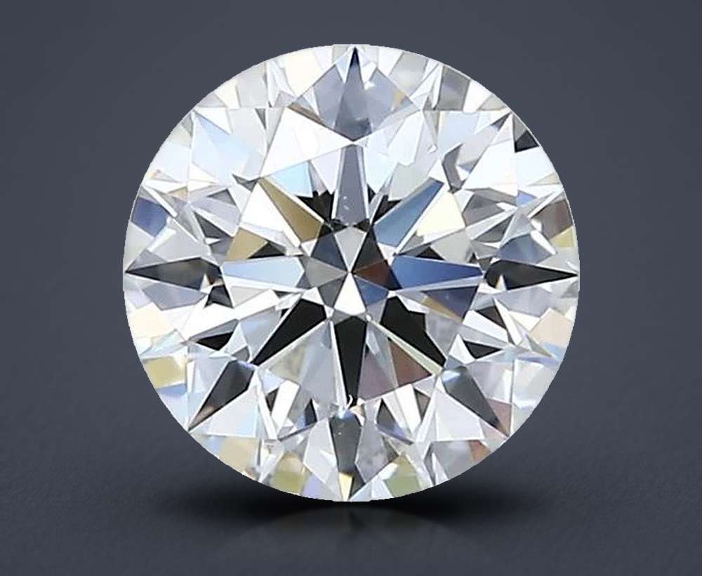 1.36ct I VS1 Rare Carat Ideal Cut Round Diamond