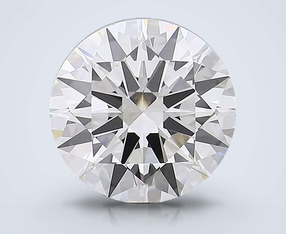 9.99ct H VVS2 Rare Carat Ideal Cut Round Lab Grown Diamond