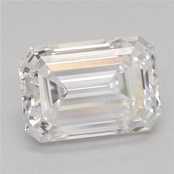2.04ct E VS1 Rare Carat Ideal Cut Emerald Lab Grown Diamond
