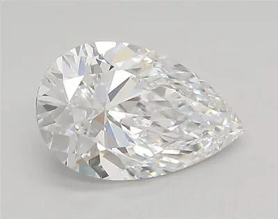 1.66ct D VVS2 Rare Carat Ideal Cut Pear Lab Grown Diamond