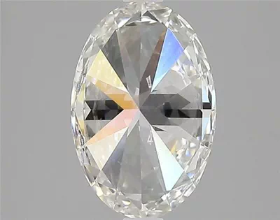 1.58ct H VS1 Rare Carat Ideal Cut Oval Lab Grown Diamond