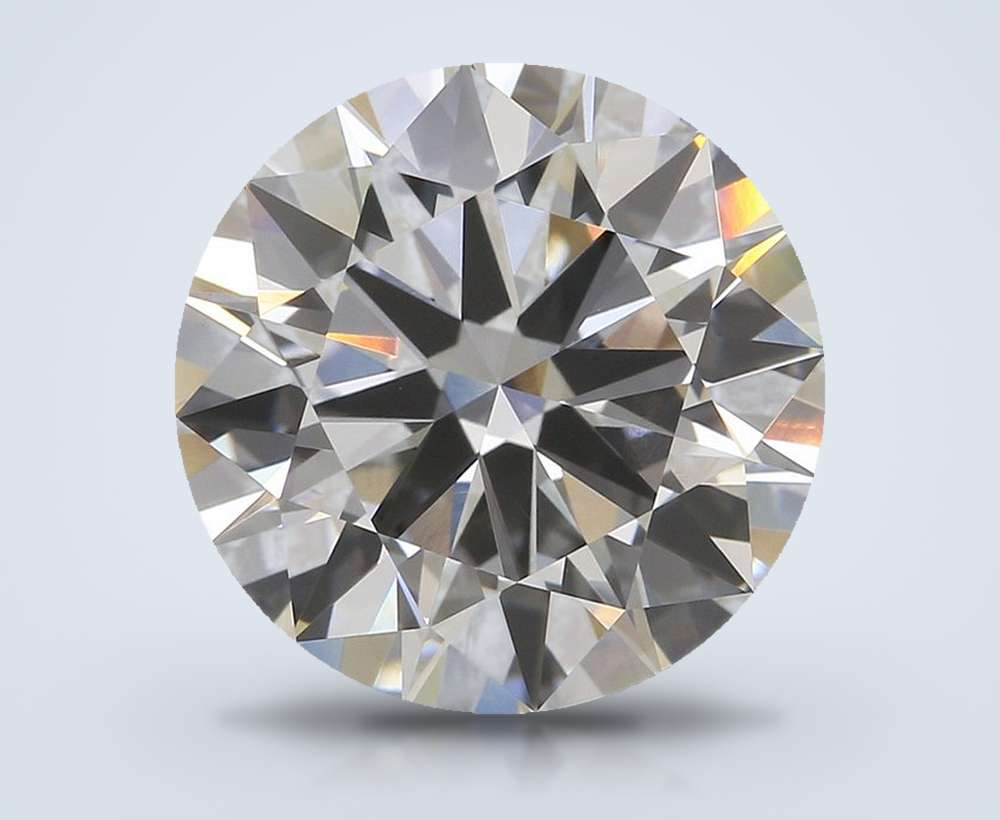 4.54ct E VVS2 Rare Carat Ideal Cut Round Lab Grown Diamond