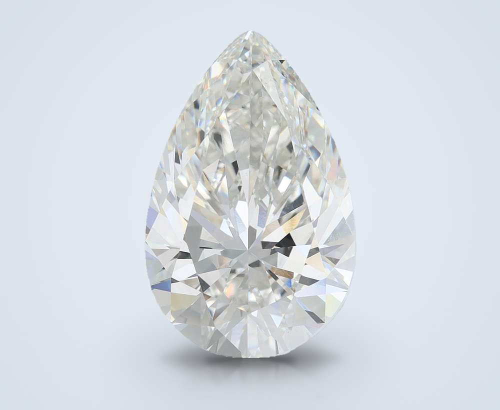 10.03ct G VVS2 Rare Carat Ideal Cut Pear Lab Grown Diamond