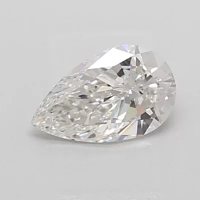 2.40ct F VS1 Rare Carat Ideal Cut Pear Lab Grown Diamond