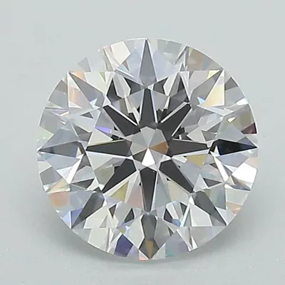 1.38ct D VVS1 Rare Carat Ideal Cut Round Lab Grown Diamond