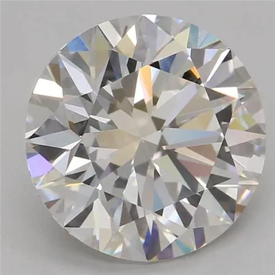 2.06ct F VVS2 Rare Carat Ideal Cut Round Lab Grown Diamond