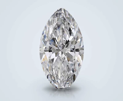 4.23ct D FL Rare Carat Ideal Cut Marquise Diamond