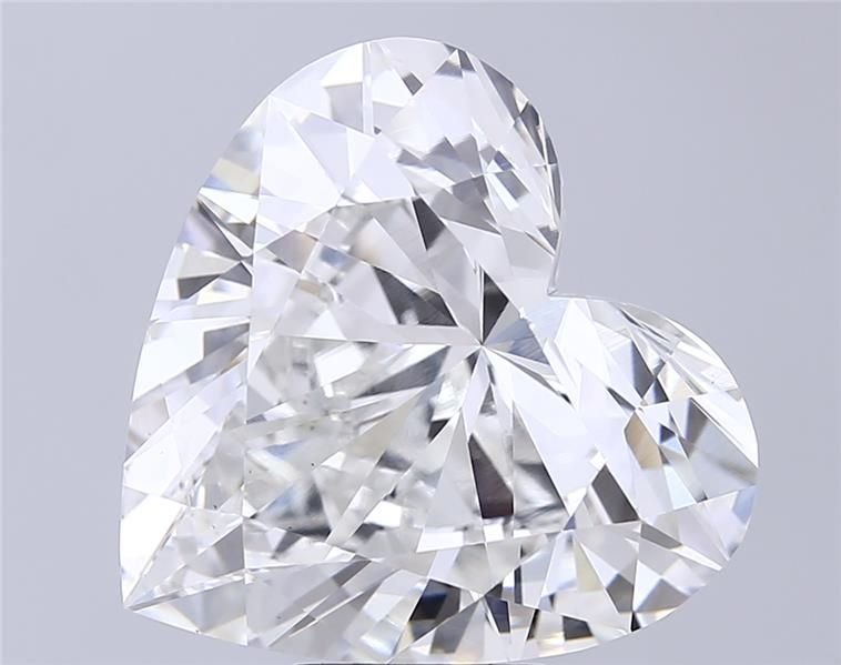10.66ct F VS1 Rare Carat Ideal Cut Heart Lab Grown Diamond