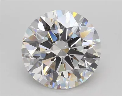 6.02ct E VVS2 Rare Carat Ideal Cut Round Lab Grown Diamond