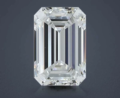 2.06ct E VVS1 Rare Carat Ideal Cut Emerald Lab Grown Diamond