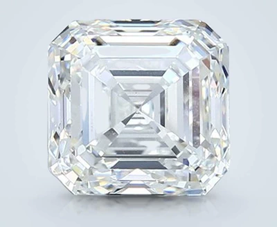 3.51ct H VS2 Rare Carat Ideal Cut Asscher Diamond