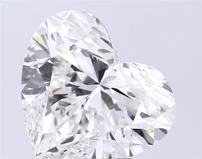 7.08ct E VS2 Rare Carat Ideal Cut Heart Lab Grown Diamond