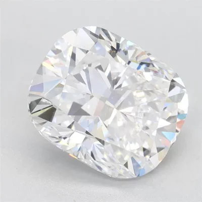 2.65ct D VVS1 Very Good Cut Cushion Lab Grown Diamond