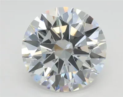 3.05ct E VS1 Rare Carat Ideal Cut Round Lab Grown Diamond