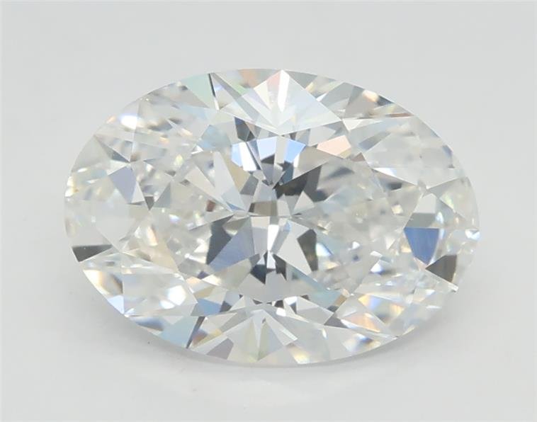 1.50ct D VVS2 Rare Carat Ideal Cut Oval Lab Grown Diamond