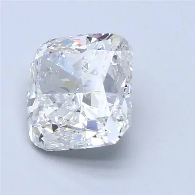3.01ct F SI1 Rare Carat Ideal Cut Cushion Diamond