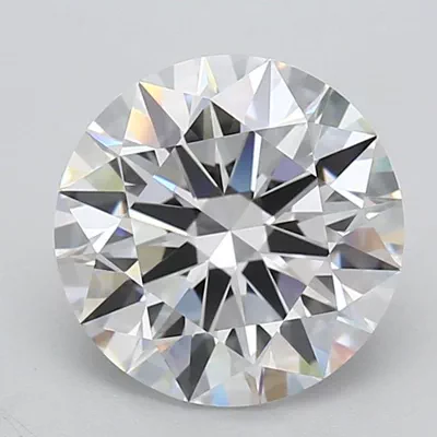 3.04ct D IF Rare Carat Ideal Cut Round Lab Grown Diamond