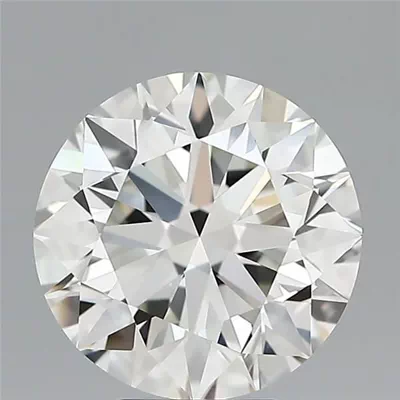 5.03ct I IF Excellent Cut Round Diamond