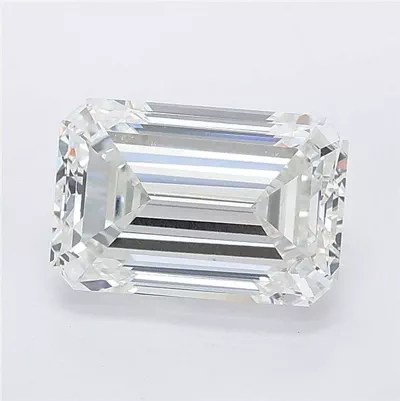 2.51ct F VS1 Very Good Cut Emerald Lab Grown Diamond