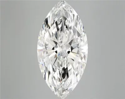6.02ct F VS2 Rare Carat Ideal Cut Marquise Lab Grown Diamond